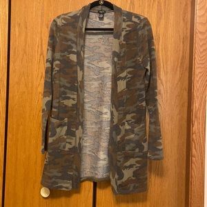 Camo Cardigan